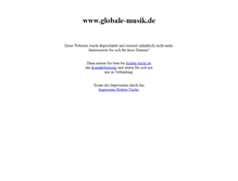 Tablet Screenshot of globale-musik.de